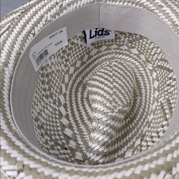 👯‍♀️Host Pick⚡️2 LIDS Fedora (Straw+Linen) - Picture 14 of 15